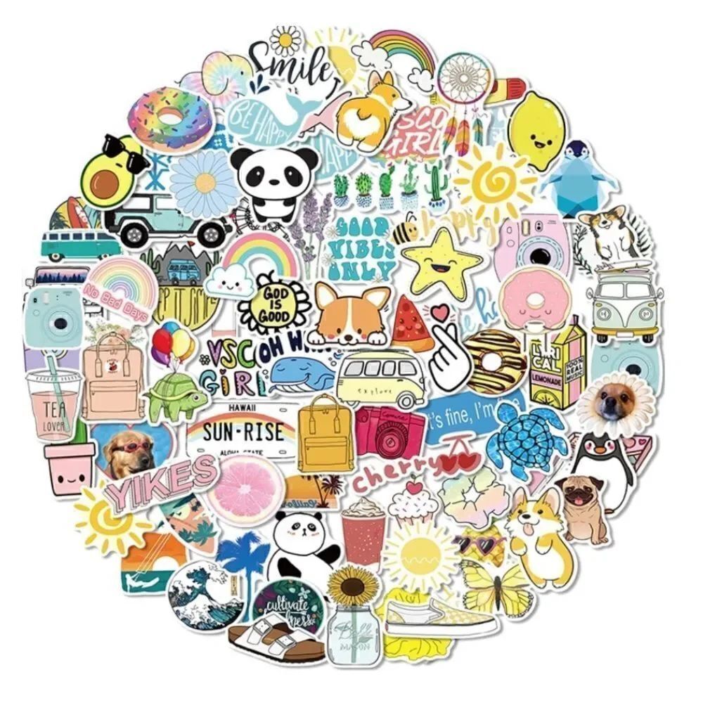 100pc Vinyl Sticker Set
